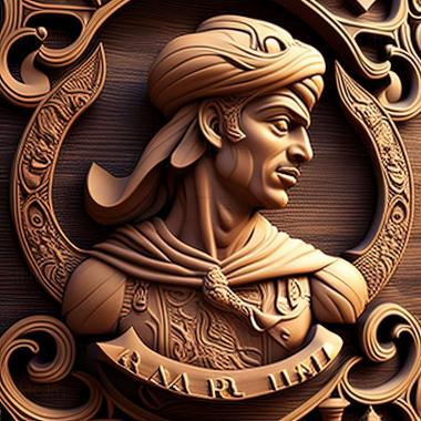 3D model Aladdin game (STL)